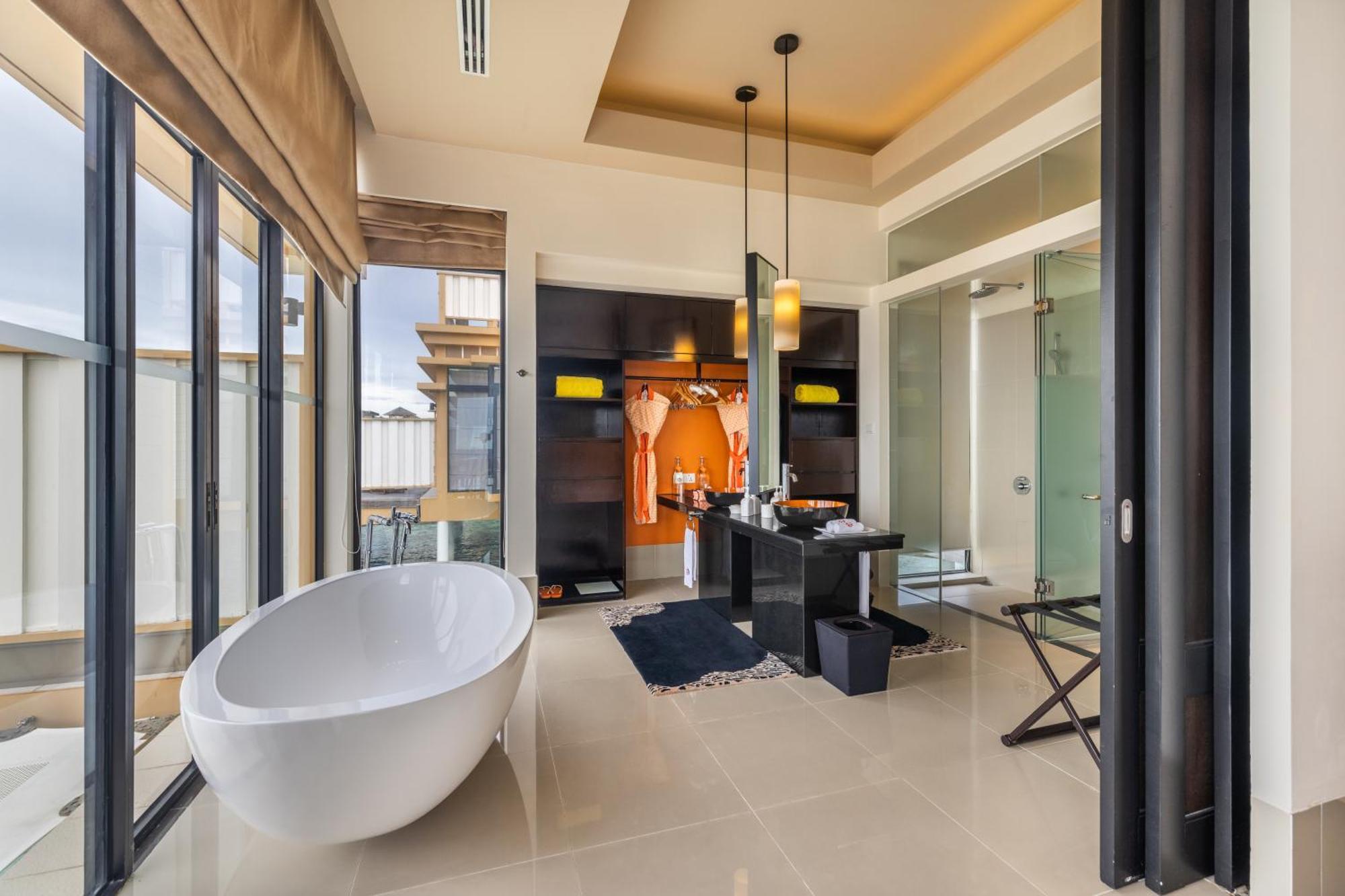 Angsana Velavaru In-Ocean Villas - All-Inclusive Select, Book Now & Enjoy 20 Percent Off Seaplane Transfer For Stays In 2025 Hulhudheli Bagian luar foto