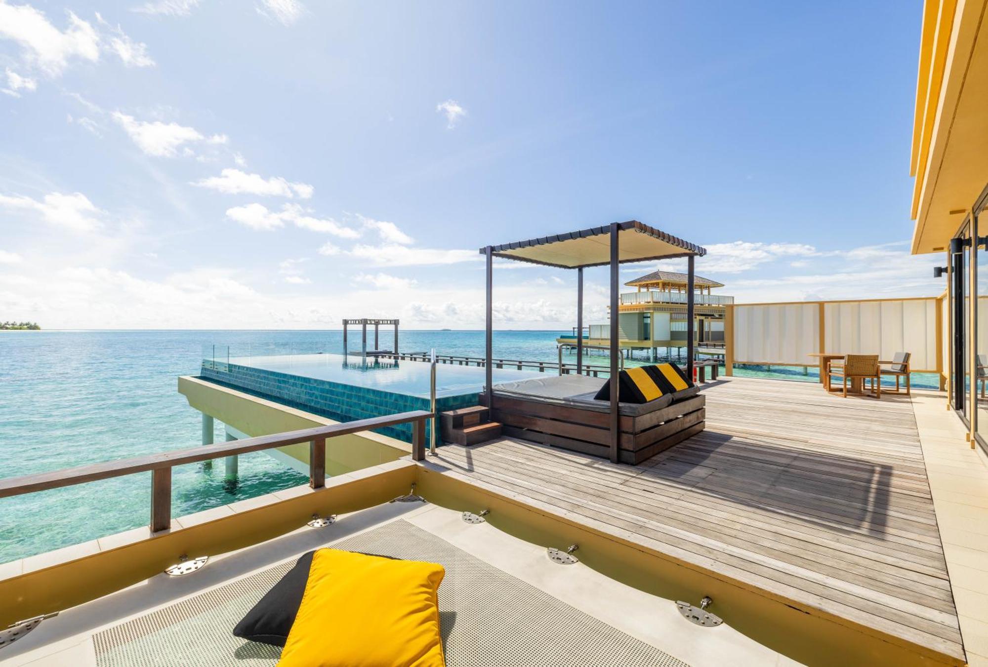 Angsana Velavaru In-Ocean Villas - All-Inclusive Select, Book Now & Enjoy 20 Percent Off Seaplane Transfer For Stays In 2025 Hulhudheli Bagian luar foto