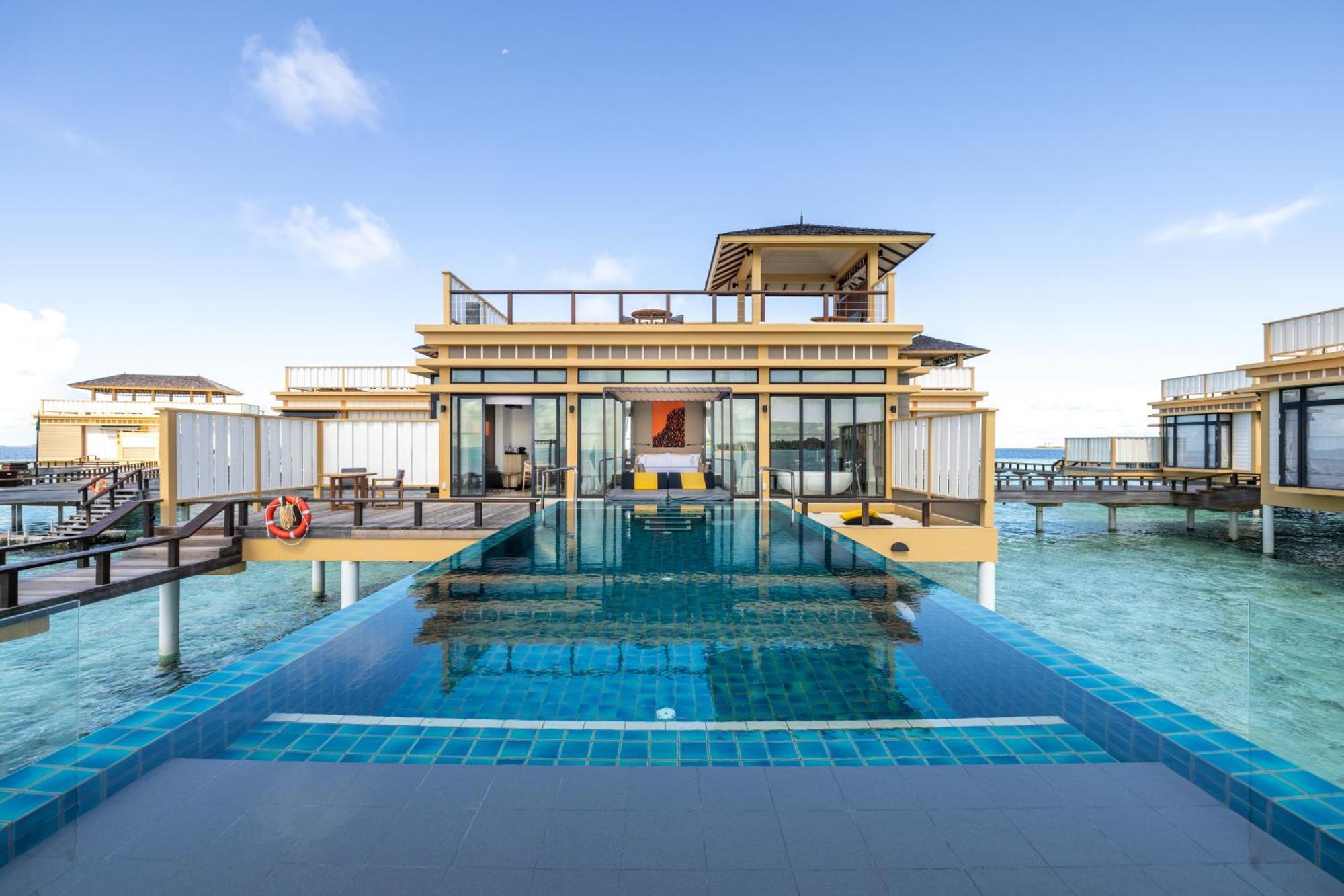 Angsana Velavaru In-Ocean Villas - All-Inclusive Select, Book Now & Enjoy 20 Percent Off Seaplane Transfer For Stays In 2025 Hulhudheli Bagian luar foto