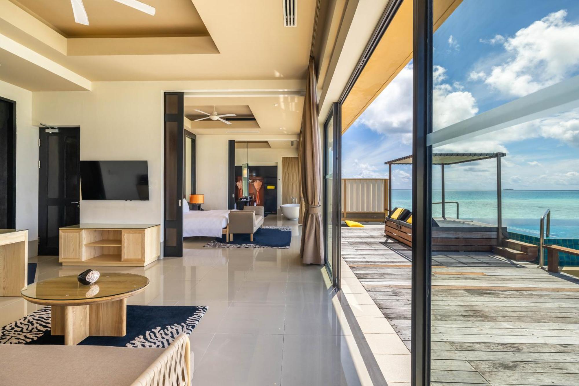 Angsana Velavaru In-Ocean Villas - All-Inclusive Select, Book Now & Enjoy 20 Percent Off Seaplane Transfer For Stays In 2025 Hulhudheli Bagian luar foto