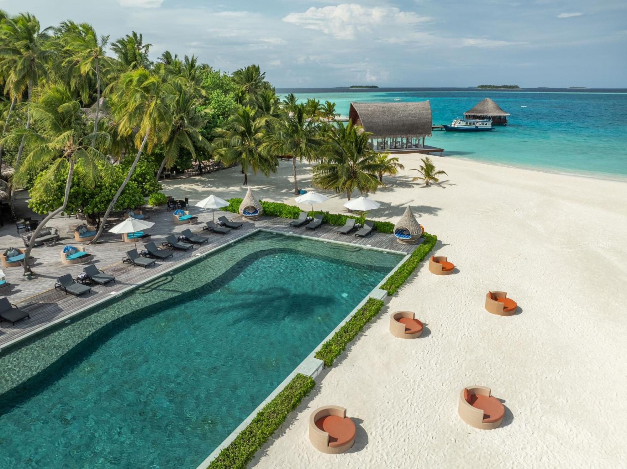 Angsana Velavaru In-Ocean Villas - All-Inclusive Select, Book Now & Enjoy 20 Percent Off Seaplane Transfer For Stays In 2025 Hulhudheli Bagian luar foto